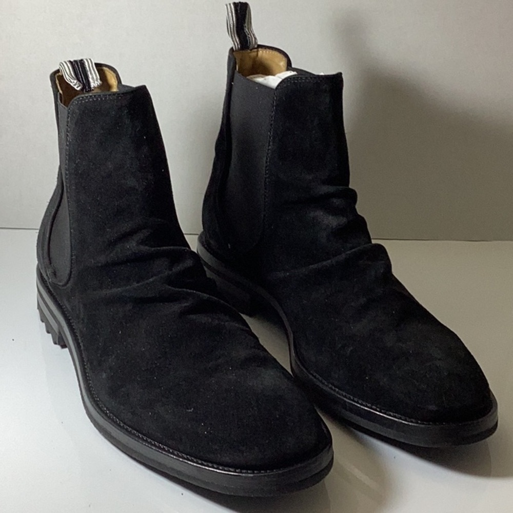 John Varvatos Black Men's Boots
